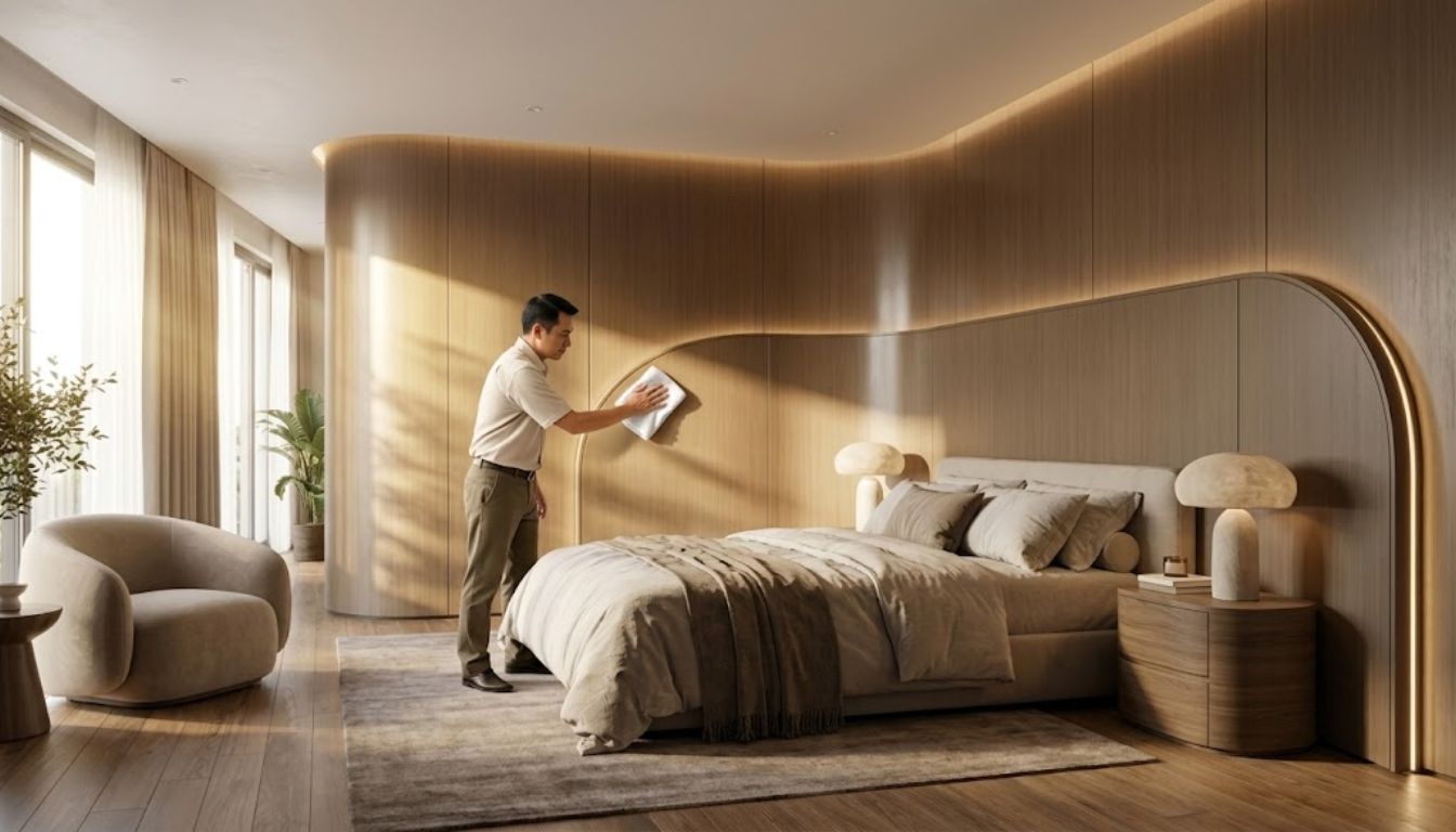 Hướng dẫn chi tiết cách vệ sinh tấm ốp than tre và bảo dưỡng bền đẹp như mới 7 Hướng dẫn cách vệ sinh tấm ốp than tre chi tiết cho từng loại vết bẩn