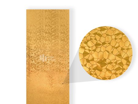 Tấm Ốp Than Tre Mosaic Vàng Ánh Kim – Hobi Wood HB103 | 3000 x 1220 x 8mm