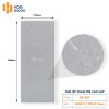 Tấm Ốp Than Tre Vân Đá HB400 - Marble Xám