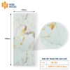 Tấm Ốp Than Tre Vân Đá Marble HB203 - Màu Trắng Vân Vàng Gold