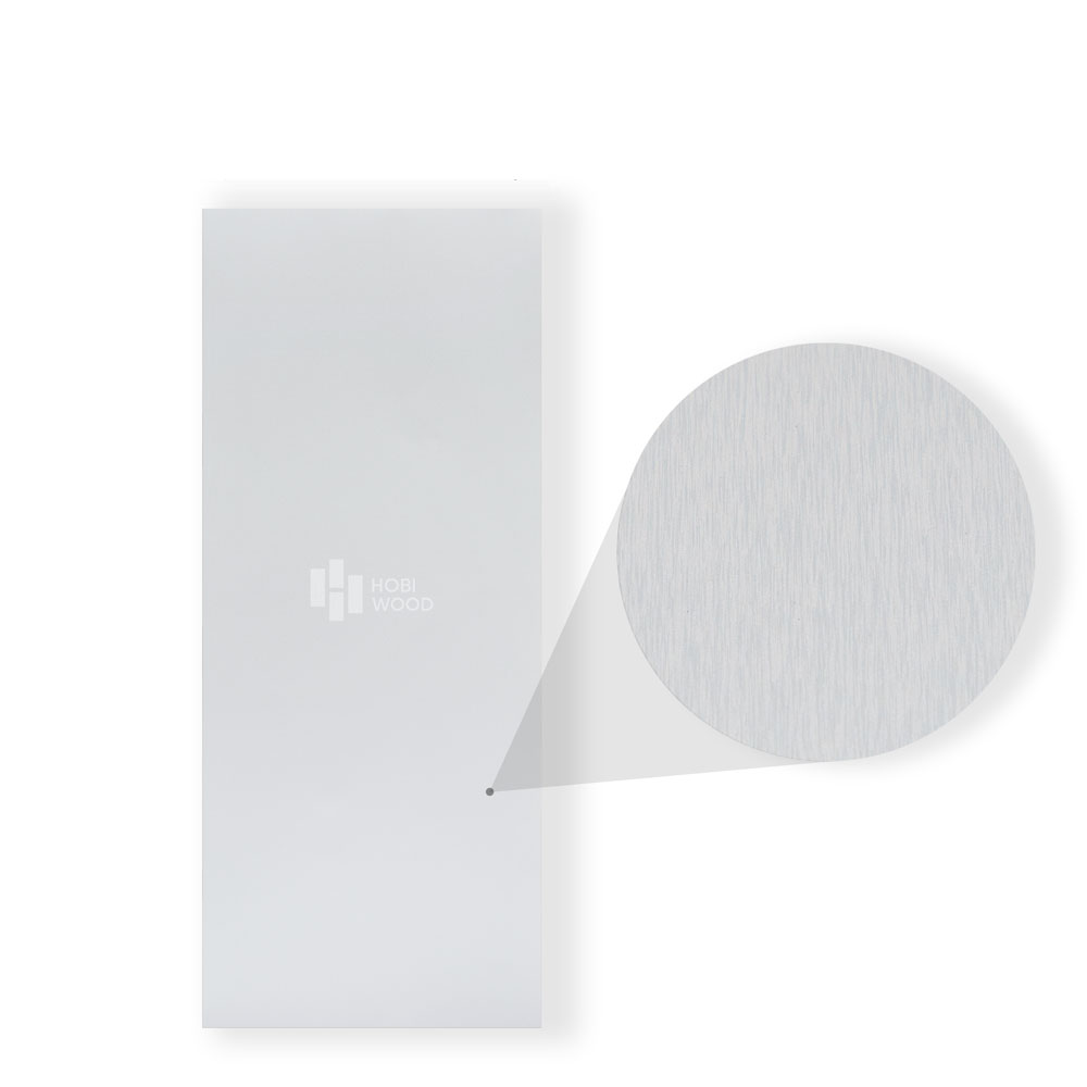 Tấm Ốp Than Tre Vân Kim Loại Xước HB302 - Màu Bạc 2 Tấm ốp than tre Mosaic xám bạc HB102 Hobi Wood – kích thước 3000x1220x8mm