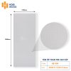Tấm Ốp Than Tre Vân Vải HB404 - Màu Xám Trắng